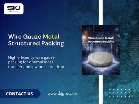 Bhopal, Business, Efficient Wire Gauze Metal Structured Packing Products India