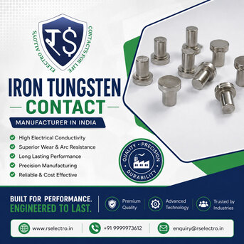 Mumbai, Tools, IRON TUNGSTEN CONTACT Manufacturers India | Rs Electro