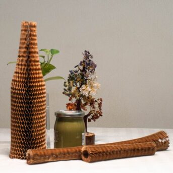 Navi Mumbai, Materials, INR 1980,  Choose The Right Honeycomb Sleeves For Bottles, Jars, And Fragile Items- EcoCushion Paper
