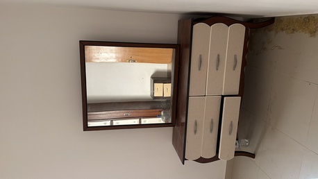 Riyadh, Household Items, SAR 500,  King Size Bed With Mattress ,dressing Table And Sliding Shelves