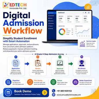 Noida, Education, AMS EdTech: Smart Admission Management System For Colleges