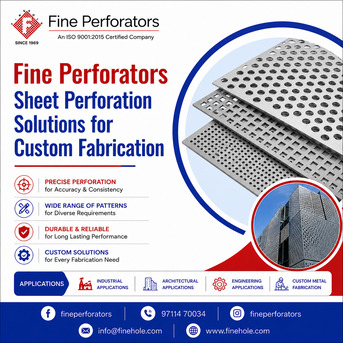 New Delhi, Appliances, INR 2000,  Fine Perforators Sheet Perforation Solutions For Custom Fabrication