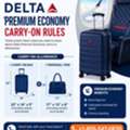 Delta Premium Economy Carry-On Rules