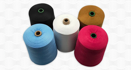 London, Materials, Vibrant Dyed Cotton & Polyester Yarns Exporter - New Century Filaments Pvt. Ltd.