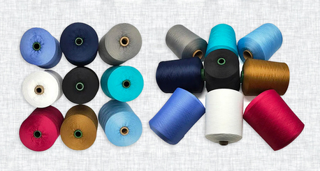London, Materials, Vibrant Dyed Cotton & Polyester Yarns Exporter - New Century Filaments Pvt. Ltd.