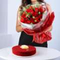 AED 399,  Anniversary Flowers Combos For Your Loved One