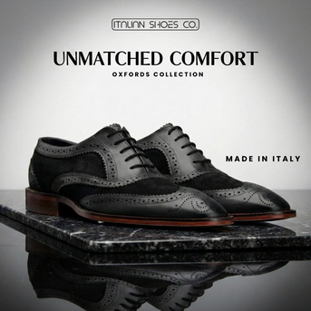 Mumbai, Clothing & Accessories, Oxford Shoes For Men | Classic Formal Leather Shoes | Italian Shoes Company