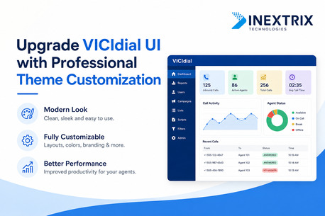 New York, Technical, VICIdial Theme Customization Services By Inextrix