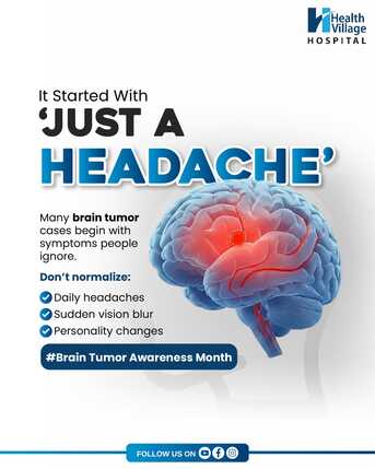 Bhubaneswar, Health, Ignoring Headaches? Early Brain Tumor Signs | Neurosurgeon In Bhubaneswar | Health Village