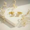 Gold Post Earrings &ndash; Everyday Elegance And Comfort