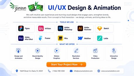 New York, Graphic Design, UI/UX Design & Animation | Modern Interfaces That Engage