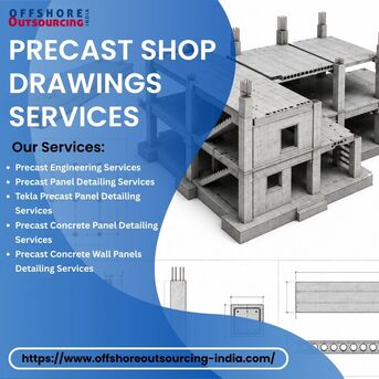 New York, Construction, Reliable PreCast Shop Drawings Services In New York, USA