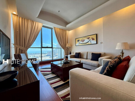 Sharq, Apartments, Flats, Houses & Villas, KWD 600/month,  2 BR,  Two Bedroom Furnished Apartment For Rent In Sharq