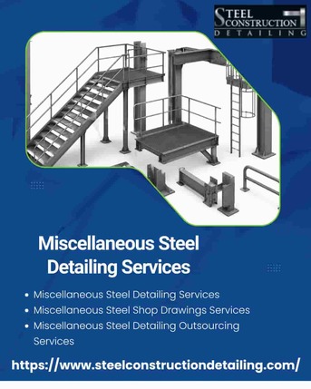 Chicago, Construction, Advanced BIM-Driven Miscellaneous Steel Detailing Services In Chicago.