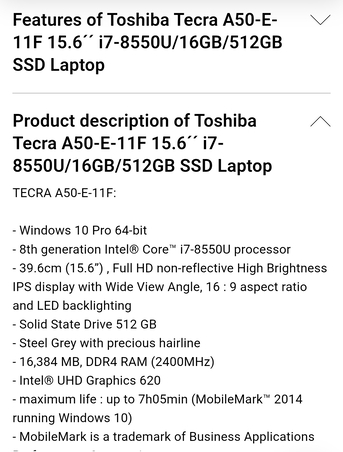Jeddah, Computers, SAR 2200,  Laptop Toshiba Tecra