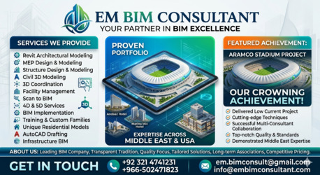 Riyadh, Interior Design, We Provide BIM And CAD 2D And 3D Services