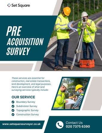London, Real Estate, Choosing The Best Pre Acquisition Survey Specialists In London !
