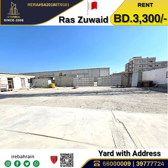Asker, Warehouses, BHD 1,  Industrial Plot With Address , EWA In RasZuwaid