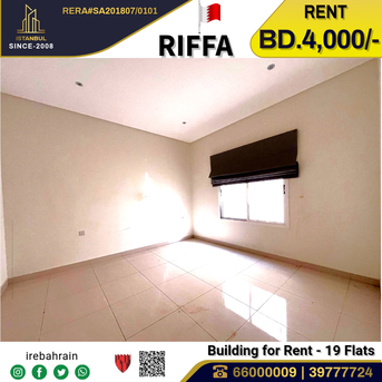 Riffa, Apartments, Flats, Houses & Villas, BHD 4000/month,  Semi Furnished Residential Apartment Building For Rent In Riffa
