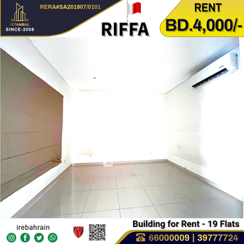 Riffa, Apartments, Flats, Houses & Villas, BHD 4000/month,  Semi Furnished Residential Apartment Building For Rent In Riffa