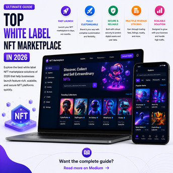 Dubai, Software, AED 25000,  Top White Label NFT Marketplace Clone Software In 2026