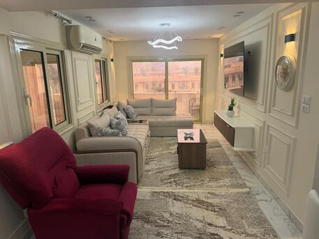 Cairo, Apartments, Flats, Houses & Villas, USD 2000/month,  Furnished,  2 BR,  100 Sq. Meter,  5862-Modern Apartment For Rent Prime Location Mohaddessin, Giza, Egypt