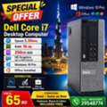 BHD 65,  Dell Core I7 - Computer Set Speed 3.40Ghz 16GB RAM | 250GB SSD Win 10 Pro 8GB HD Graphics-