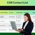 Searching For Reliable CSR Contacts With Global Compliance And Verified Business Leads?