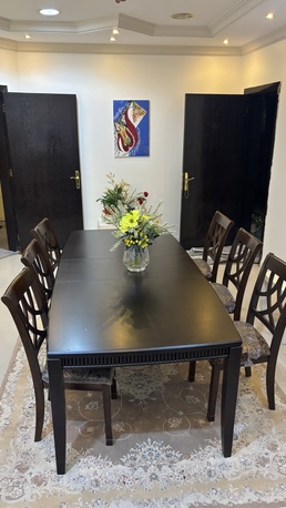 Khobar, Furniture, SAR 5000,  Dining Table With 6 Chairs For Sale