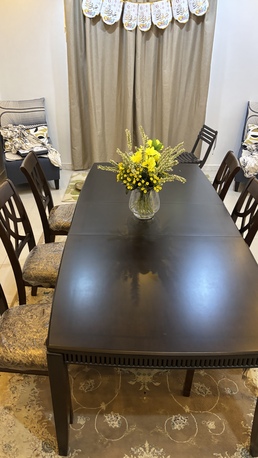 Khobar, Furniture, SAR 5000,  Dining Table With 6 Chairs For Sale