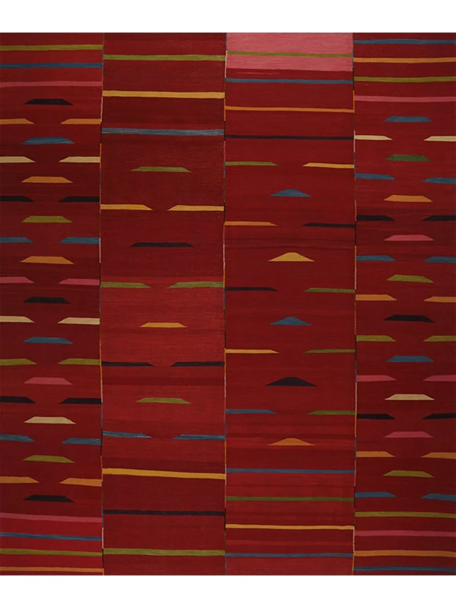 Dallas, Furniture, USD 2450,  11x13 Red Persian Kilim Area Rug In Dallas TX