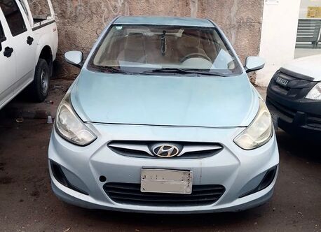 Riyadh, Vehicles, Cars & Trucks , SAR 12000,  Hyundai Accent,  2012,  Manual,  327000 KM,  Ocean Blue