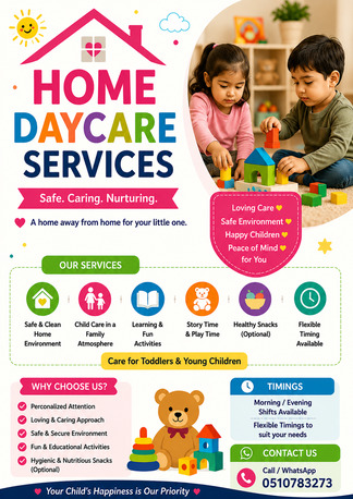 Madinah, Daycare, Day Care