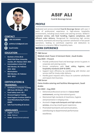 Riyadh, Job Seekers, Hospitality And Tourism