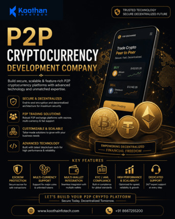 Dubai, Business, Build A Secure P2P Cryptocurrency Exchange Platform Today