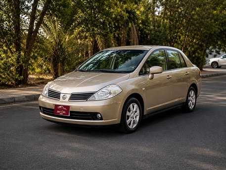 Manama, Vehicles, Cars & Trucks , BHD 1350,  Nissan Tiida,  2008,  Automatic,  340000 KM,  GOLD COLOR MID OPTION