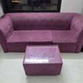 BHD 30,  3 Seater Sofa With Teapoy