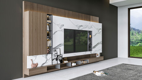 New Delhi, Health, Modern TV Unit Designs In Delhi By Nexus Interio