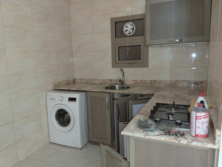 Riffa, Apartments, Flats, Houses & Villas, BHD 160/month,  Furnished,  1 BR,  1Bath Big Hall. Kitchen.big Balcony. Car-parking S/F In -((Riffa Hajiyet))