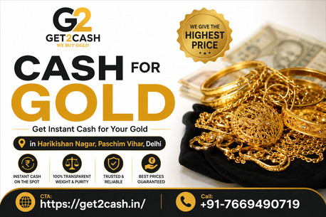 New Delhi, Items Wanted, Cash For Gold In Harikishan Nagar, Paschim Vihar Delhi | Get2cash Gold Buyer & Sona Do Pai