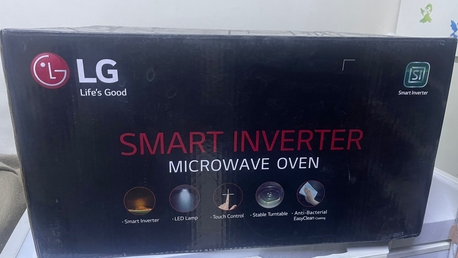 Al Malaz, Appliances, SAR 500,  LG Microwave With Smart Inverter Technology