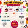 Creative Summer Art & Craft Workshop For Kids In Jubail