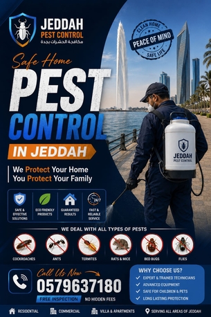 Al Safa, Pest Control, Reliable & Affordable Pest Control In Jeddah