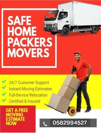 Khobar, Labor/Moving, SAFE HOME PACKERS MOVERS OFFICE/VILLA/COMPOUND SHIFTING TRANSPORTATION SERVICES 0582994527