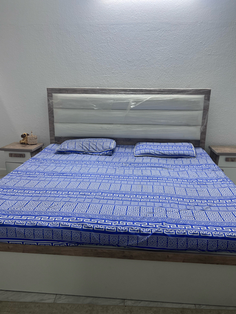 Riyadh, Furniture, SAR 700,  Bed Set With Tables And Cupboard