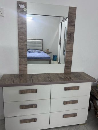 Riyadh, Furniture, SAR 700,  Bed Set With Tables And Cupboard