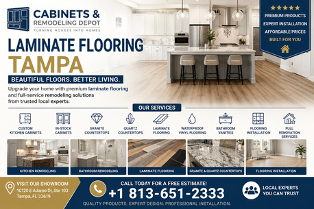 Tampa Bay, Construction, Laminate Flooring Tampa | Kitchen & Home Remodeling Experts