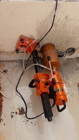 Al Rawdah, Construction, Professional Core Drilling Service In Riyadh Clean Holes For AC, Plumbing, Electrical