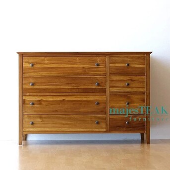 Kuala Lumpur, Furniture, MYR 2500,  Teak Chest Of 8 Drawers -Dolly Design
