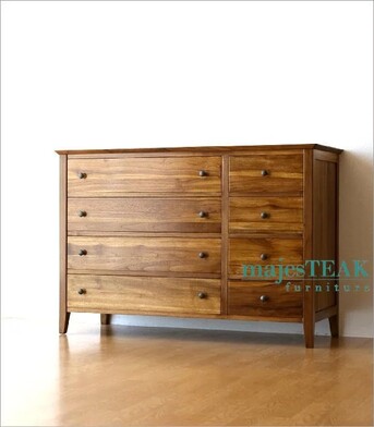 Kuala Lumpur, Furniture, MYR 2500,  Teak Chest Of 8 Drawers -Dolly Design